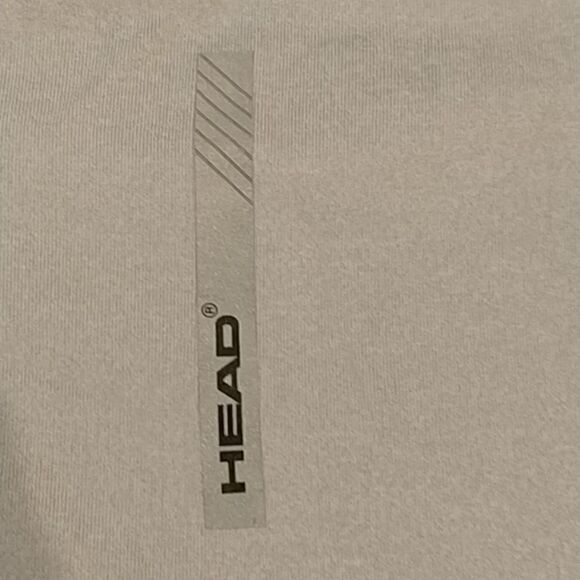 Head Athletic tee Gray breathable material short sleeve Small - Picture 4 of 6